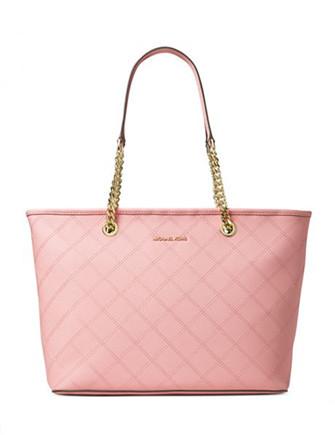 Michael Michael Kors Jet Set Travel Chain Top Zip Multifunction Bag in Bag Tote