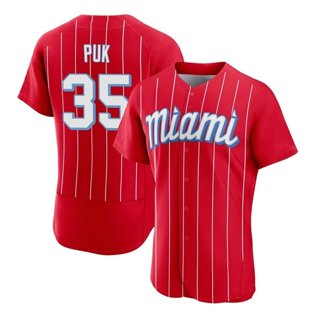 A.J. Puk Miami Marlins 35 Jersey