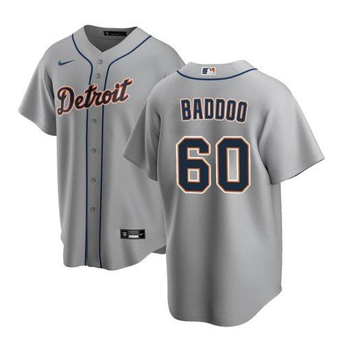 Akil Badoo Detroit Tigers 60 Jersey