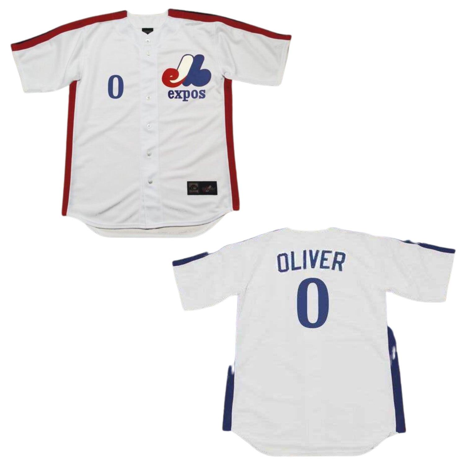 Al Oliver Montreal Expos 0 Jersey