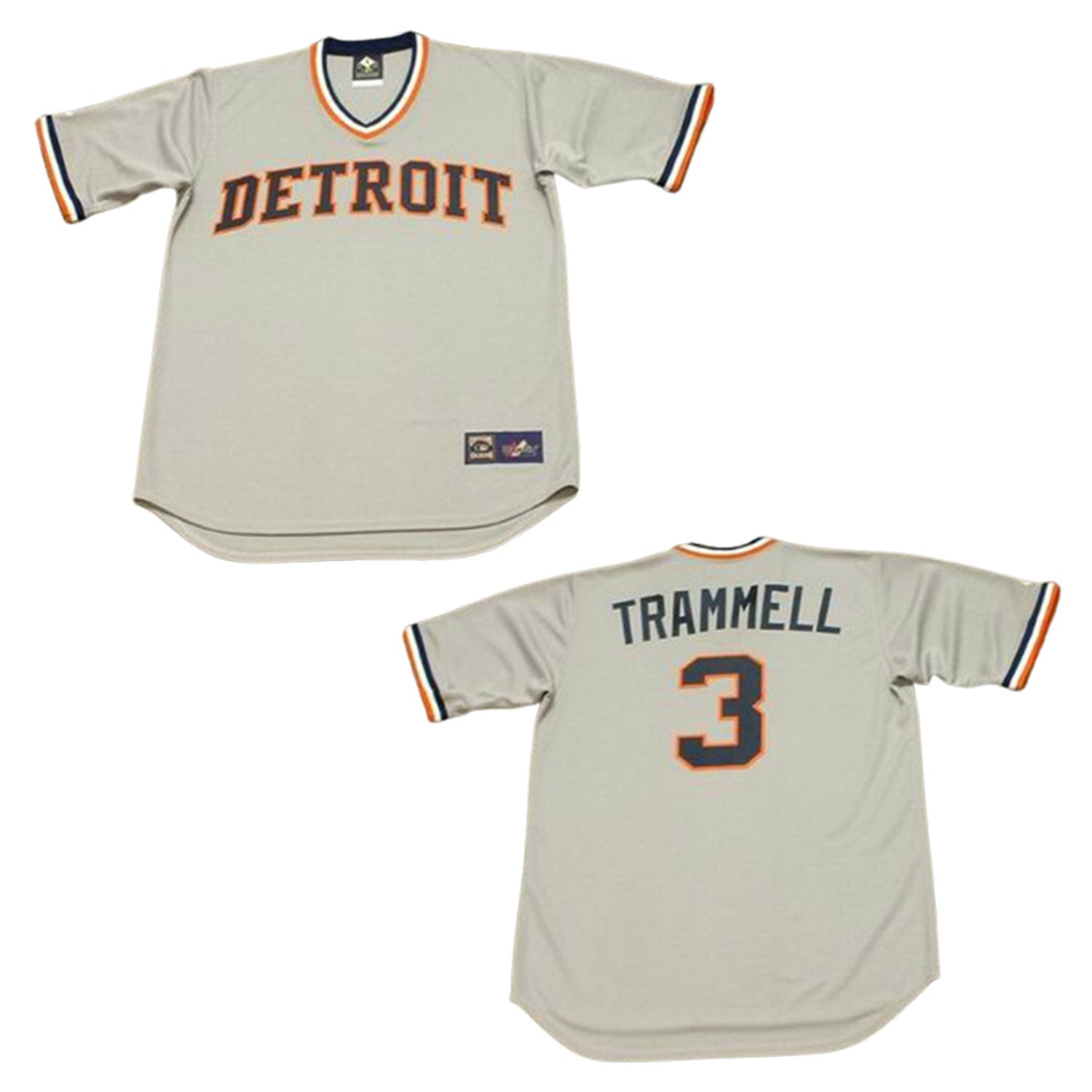 Alan Trammell Detroit Tigers 3 Jersey