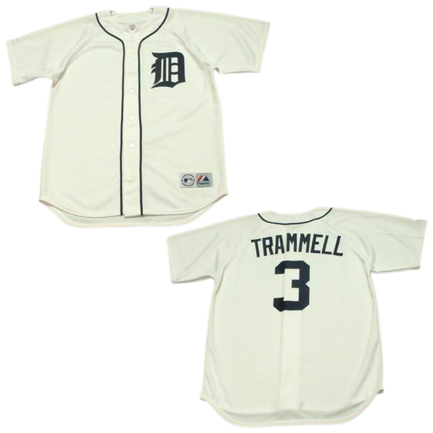 Alan Trammell Detroit Tigers 3 Jersey