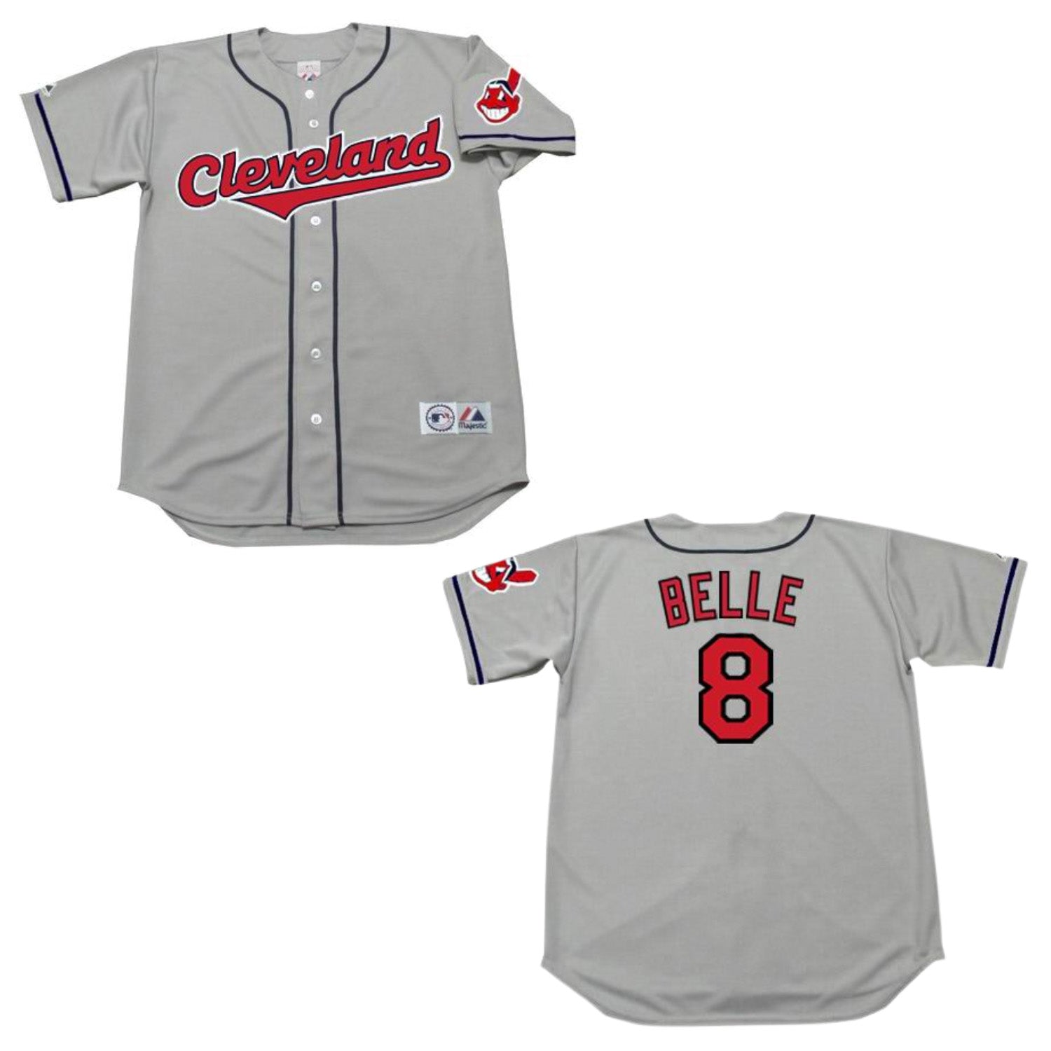 Albert Belle Cleveland Indians 8 Jersey