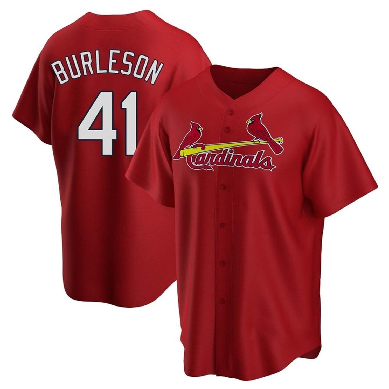 Alec Burleson St Louis Cardinals 41 Jersey