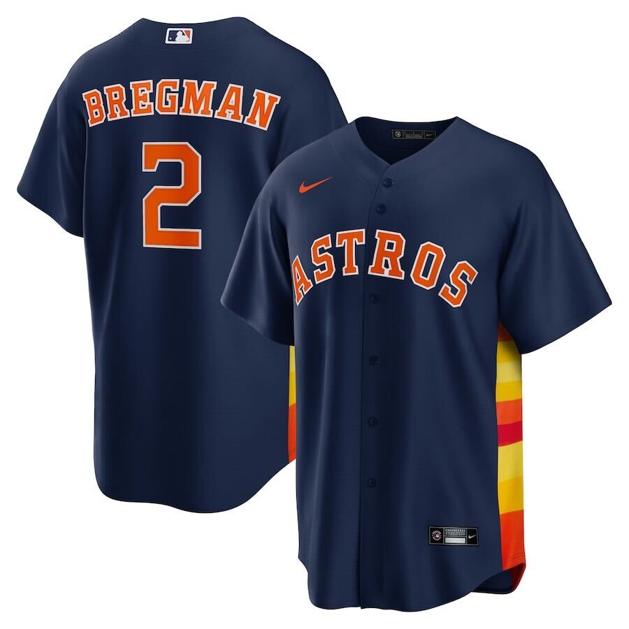 Alex Bregman Houston Astros 2 Jersey