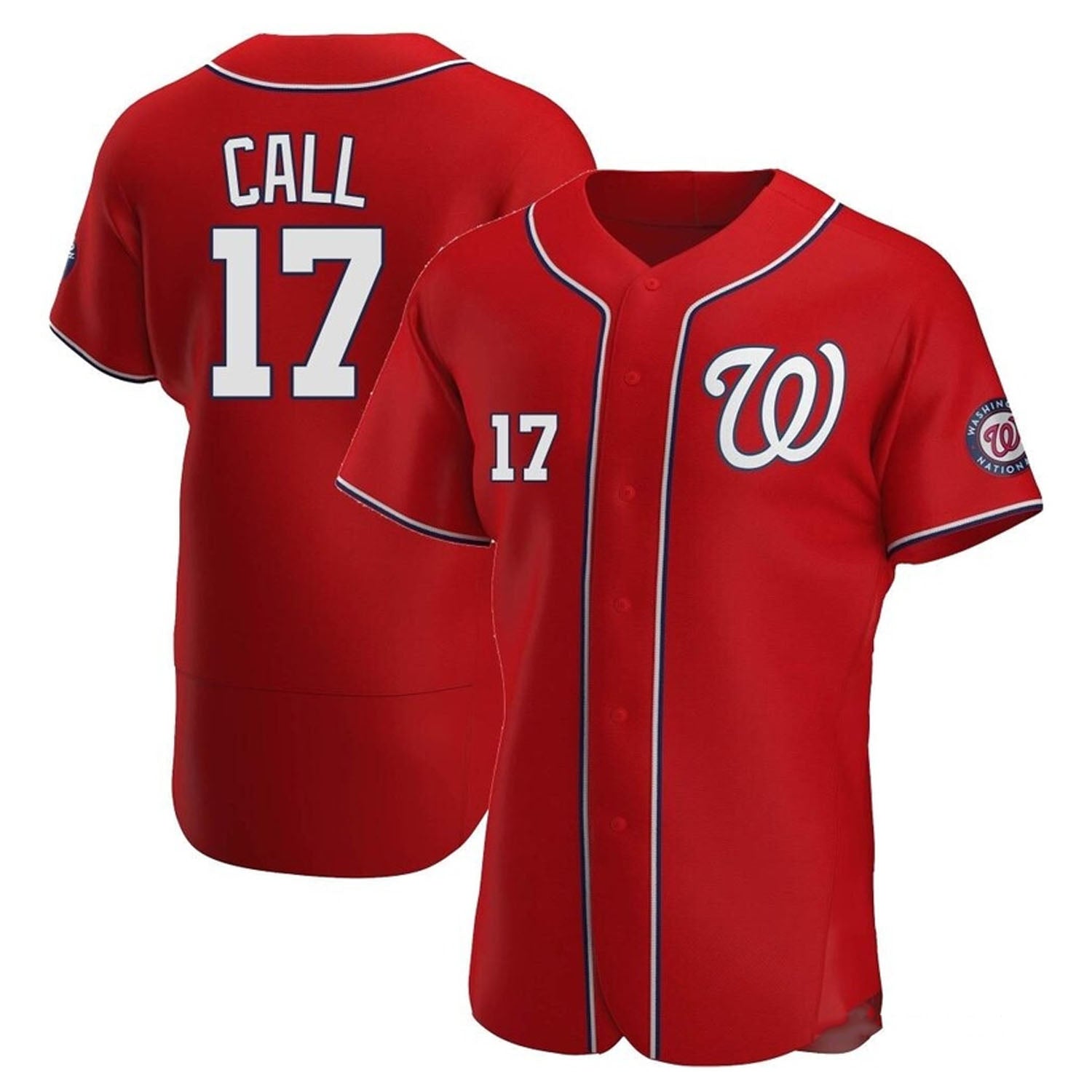 Alex Call Washington Nationals 17 Jersey