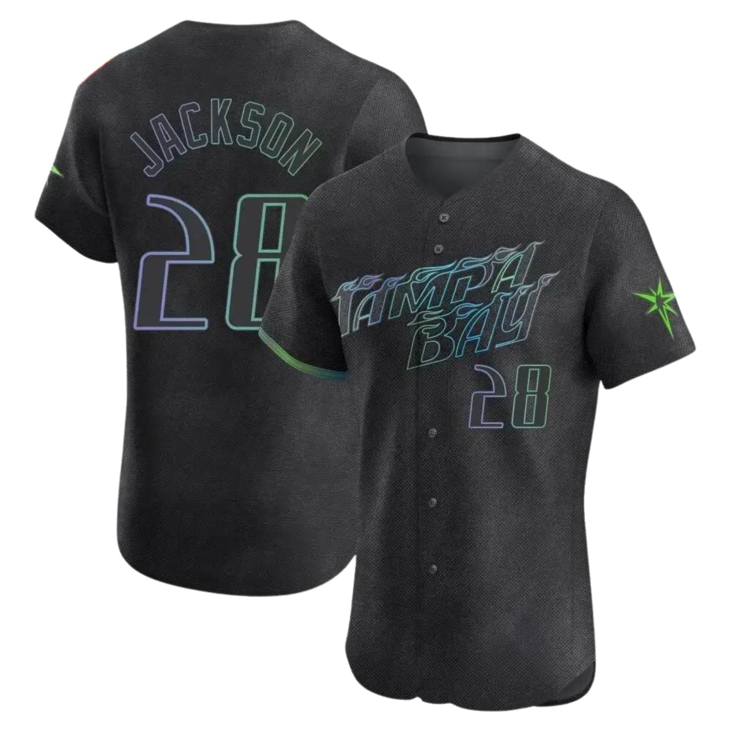 Alex Jackson Tampa Bay Rays 28 Jersey