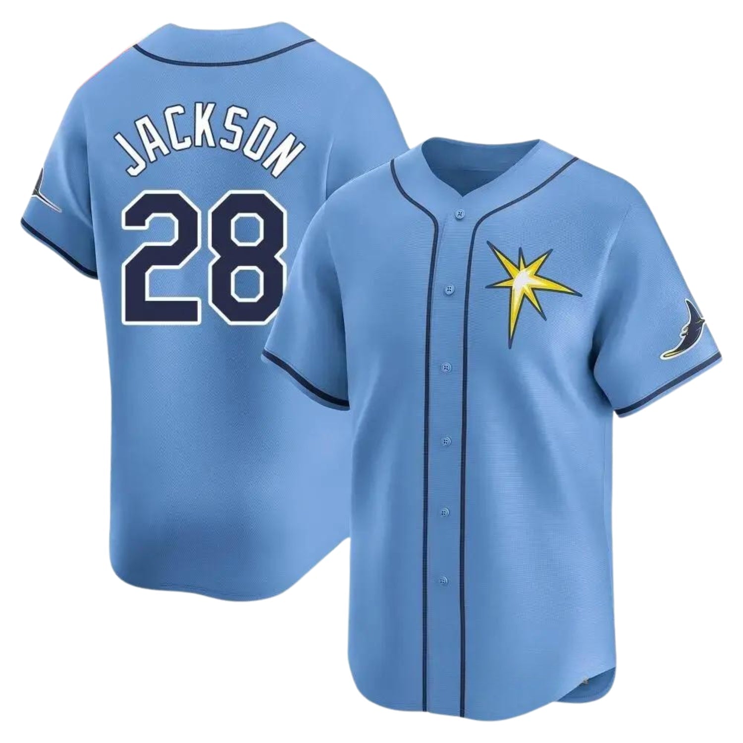 Alex Jackson Tampa Bay Rays 28 Jersey