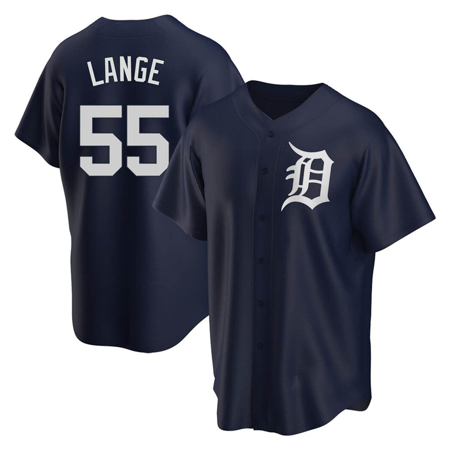 Alex Lange Detroit Tigers 55 Jersey