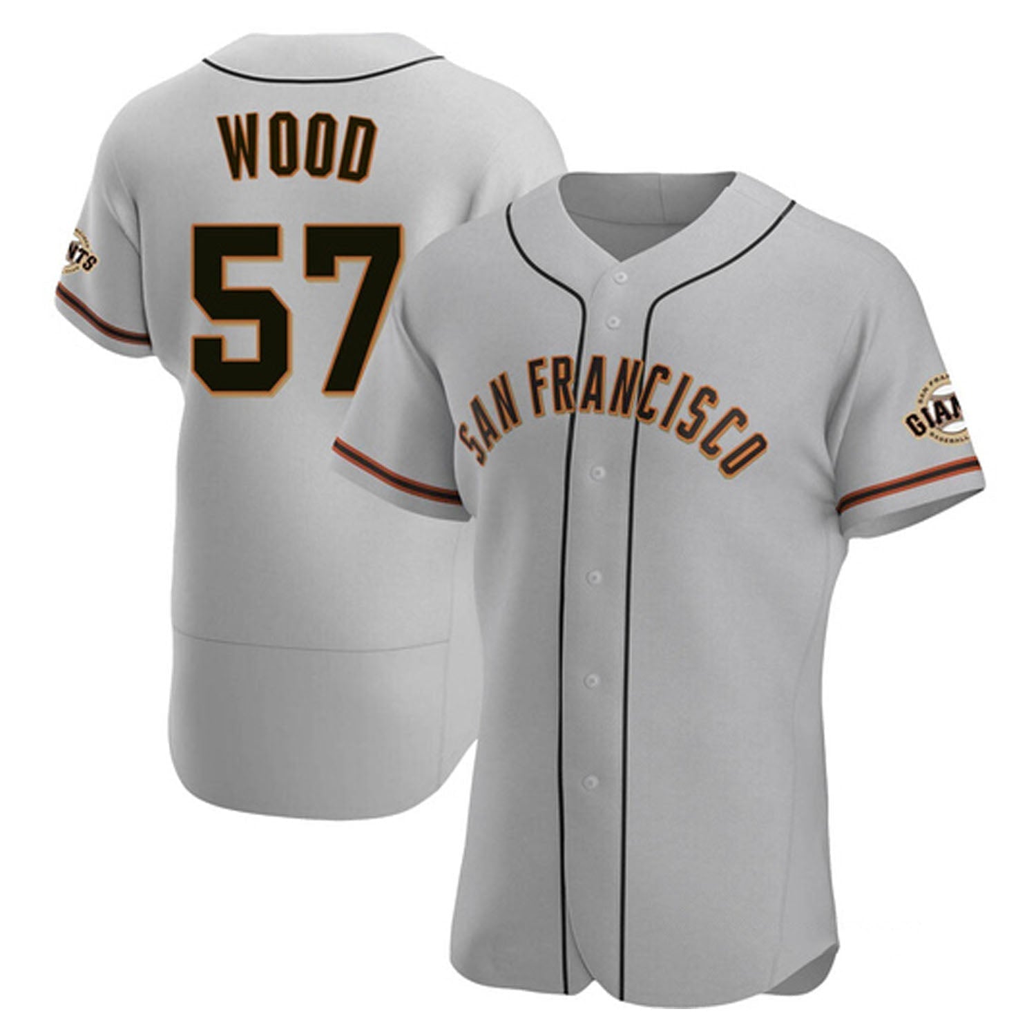 Alex Wood San Francisco Giants 57 Jersey