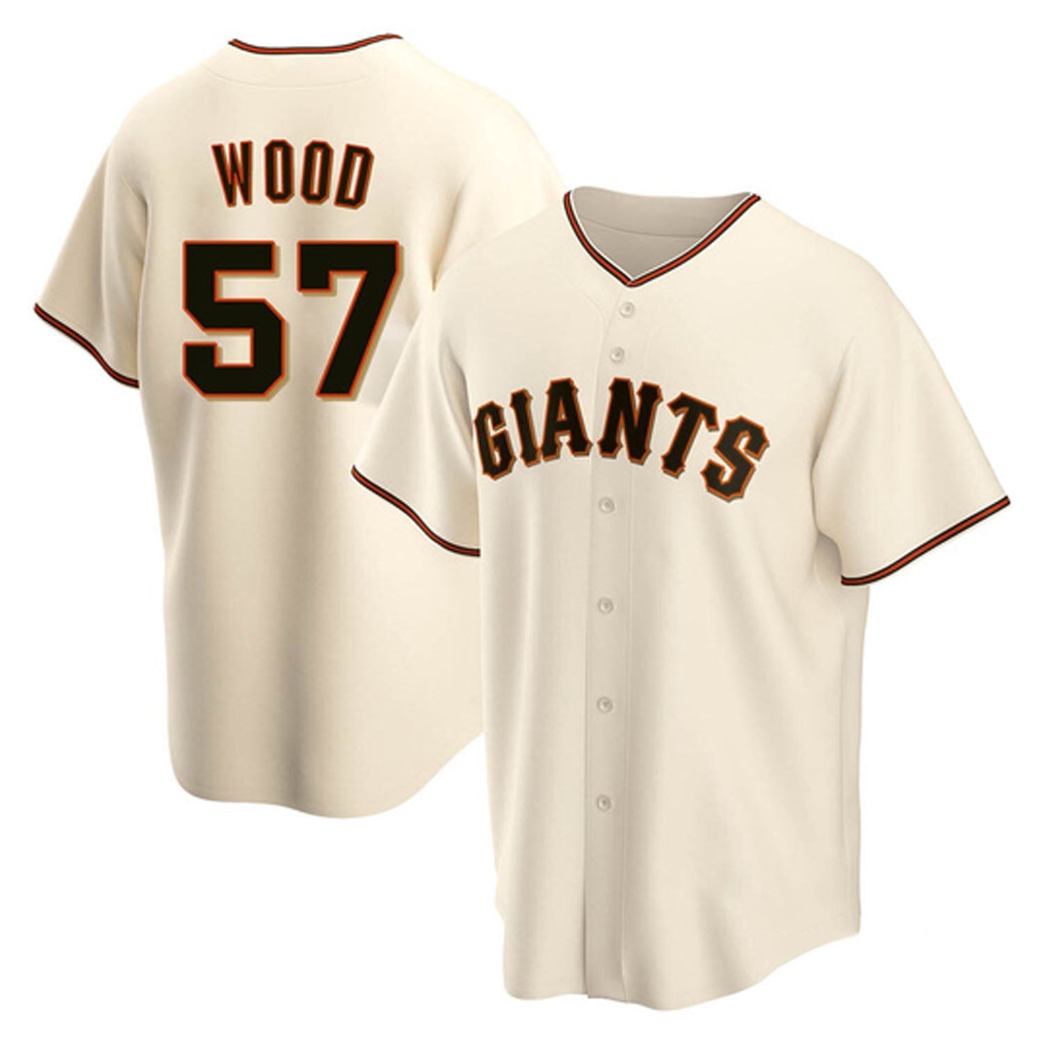 Alex Wood San Francisco Giants 57 Jersey