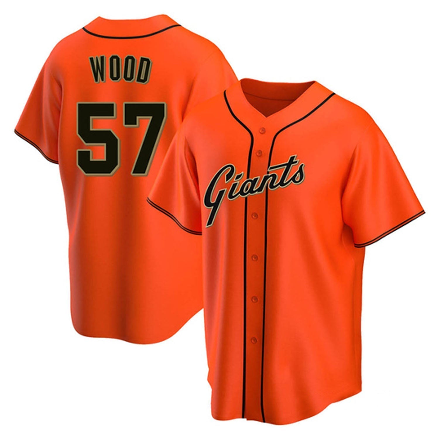 Alex Wood San Francisco Giants 57 Jersey
