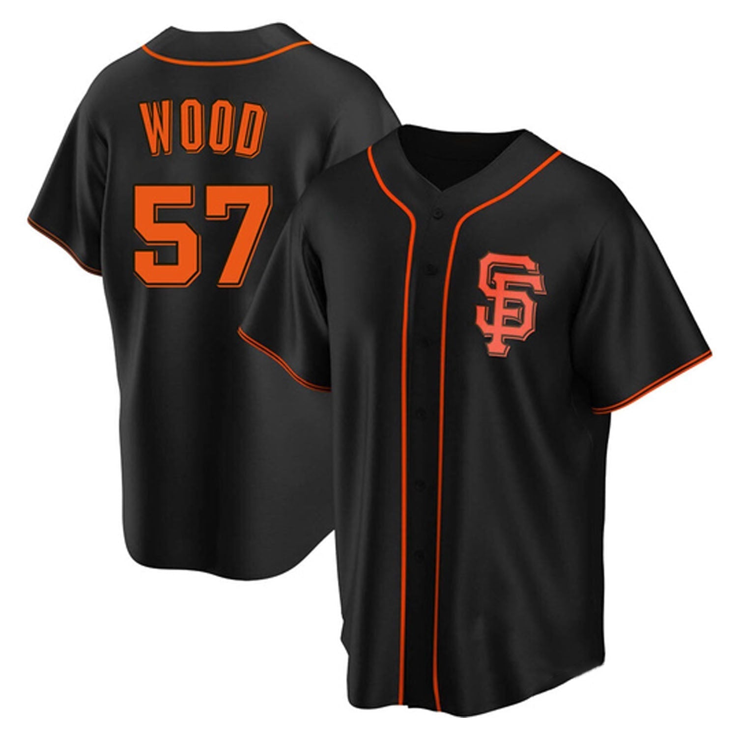 Alex Wood San Francisco Giants 57 Jersey