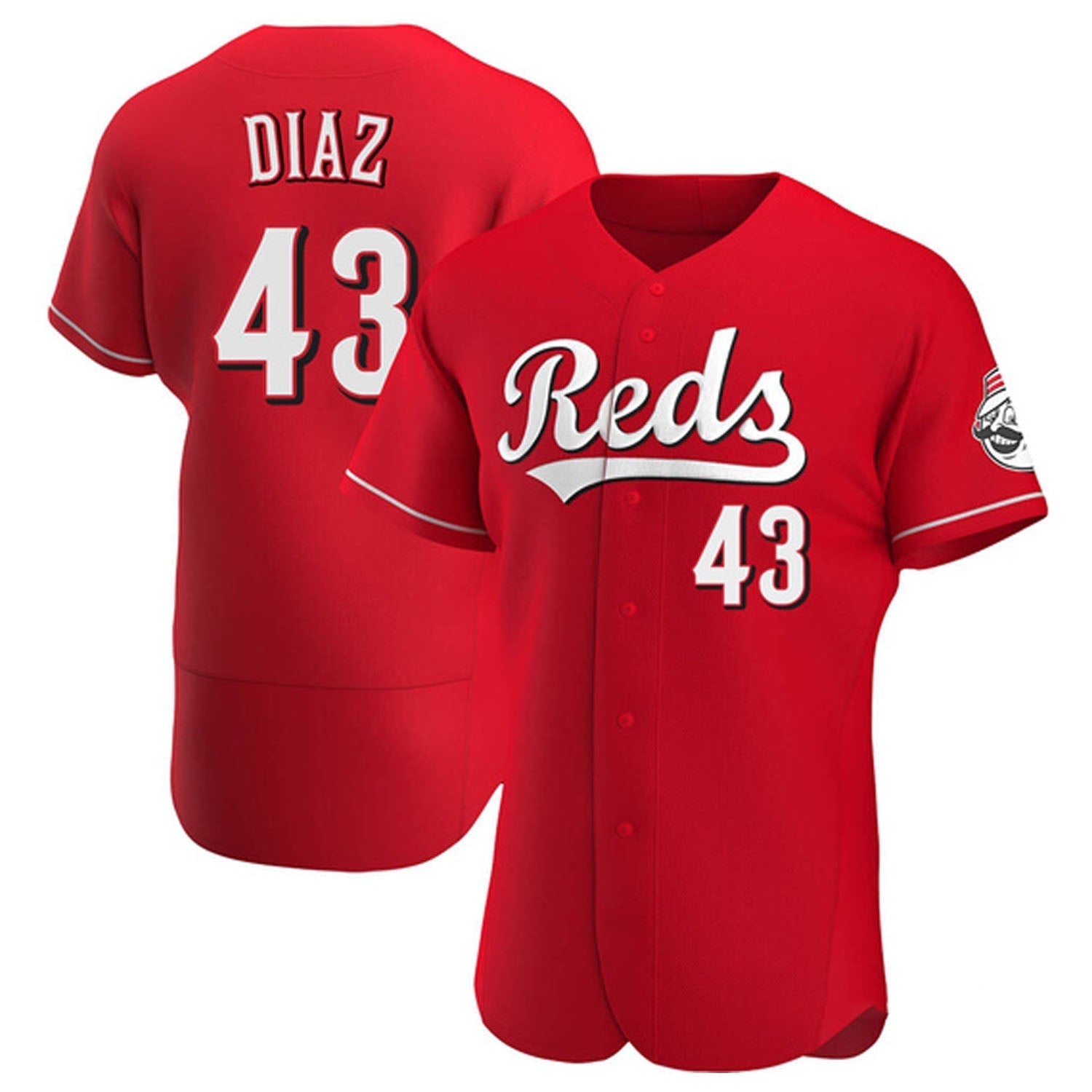 Alexis Diaz Cincinnati Reds 43 Jersey