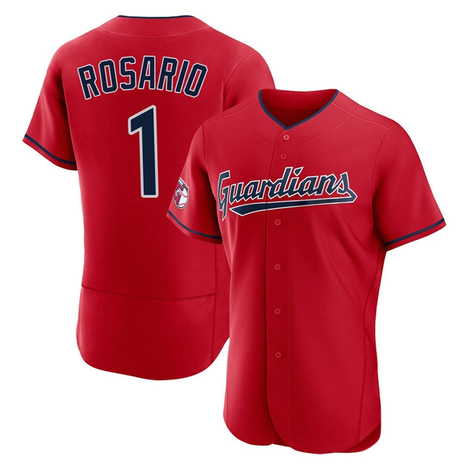 Amed Rosario Cleveland Indians 1 Jersey