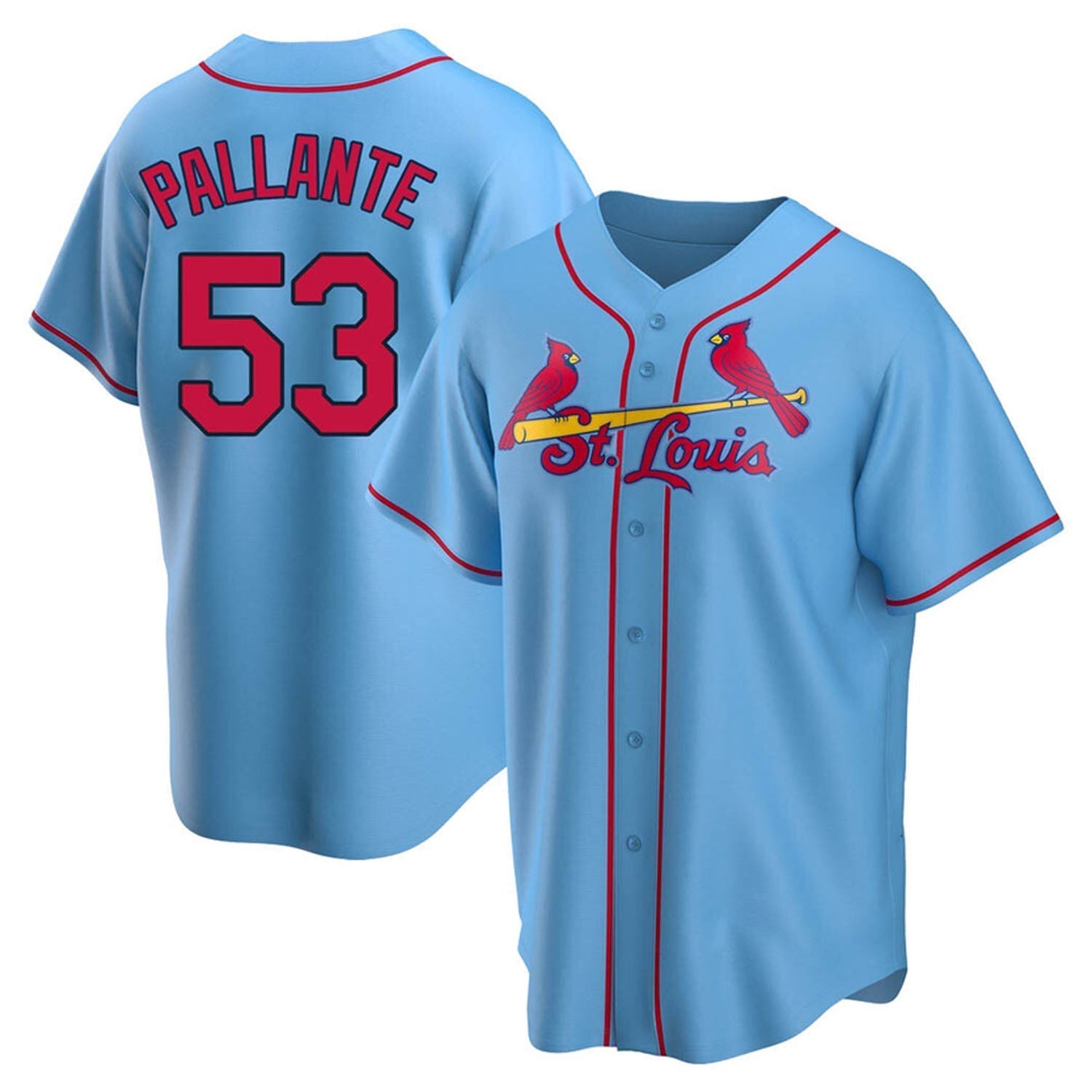 Andre Pallante St Louis Cardinals 53 Jersey