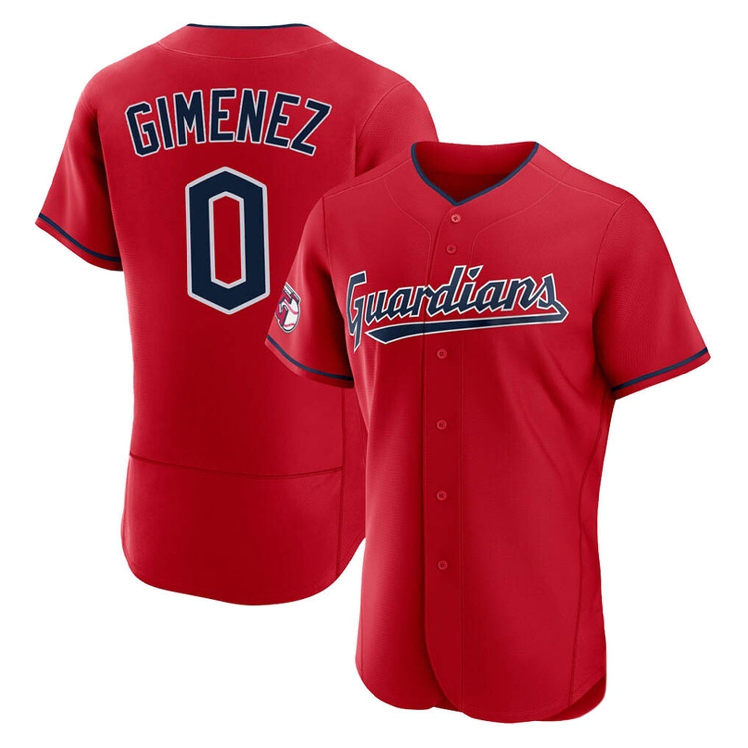 Andres Gimenez Cleveland Indians 0 Jersey