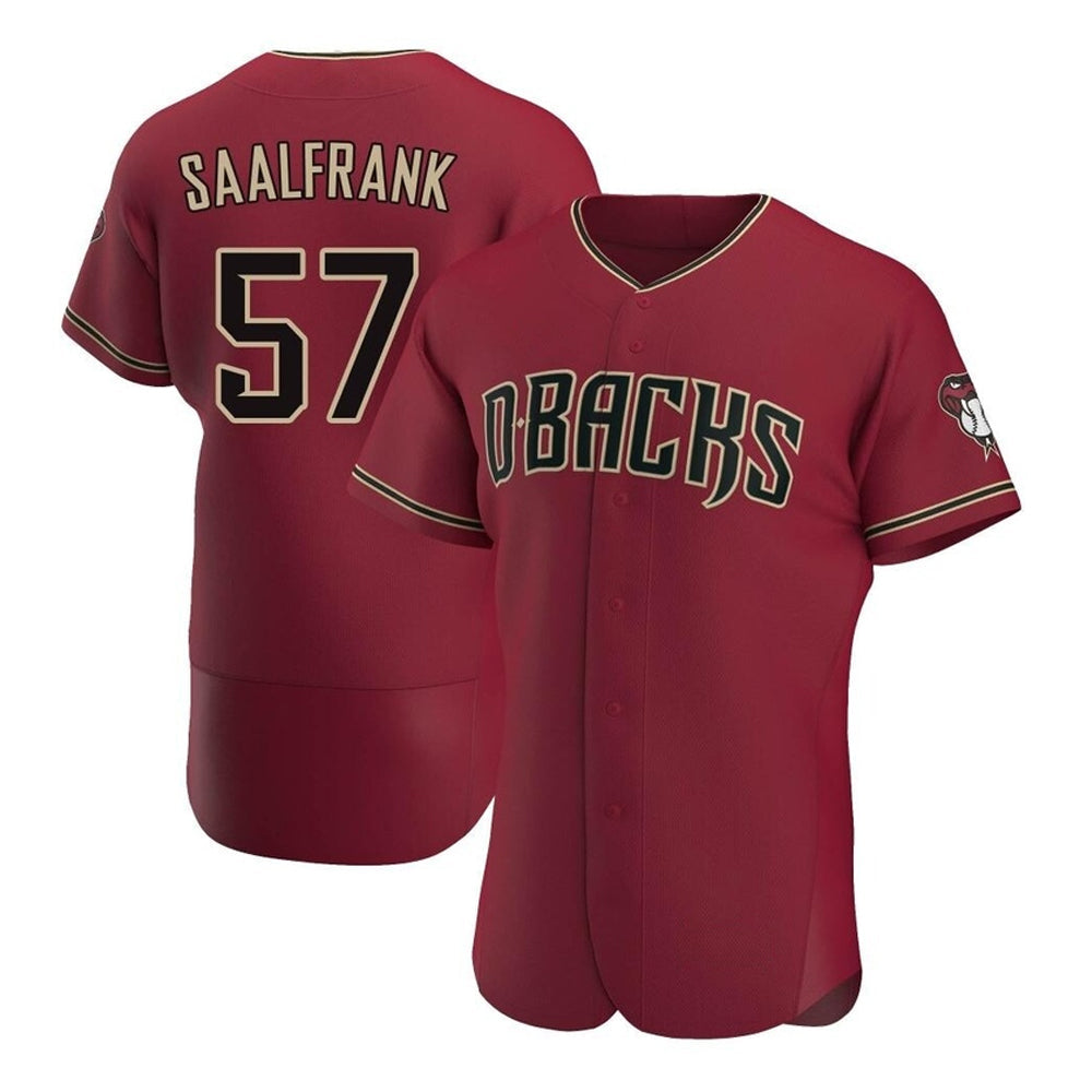 Andrew Saalfrank Arizona Diamondbacks 57 Jersey