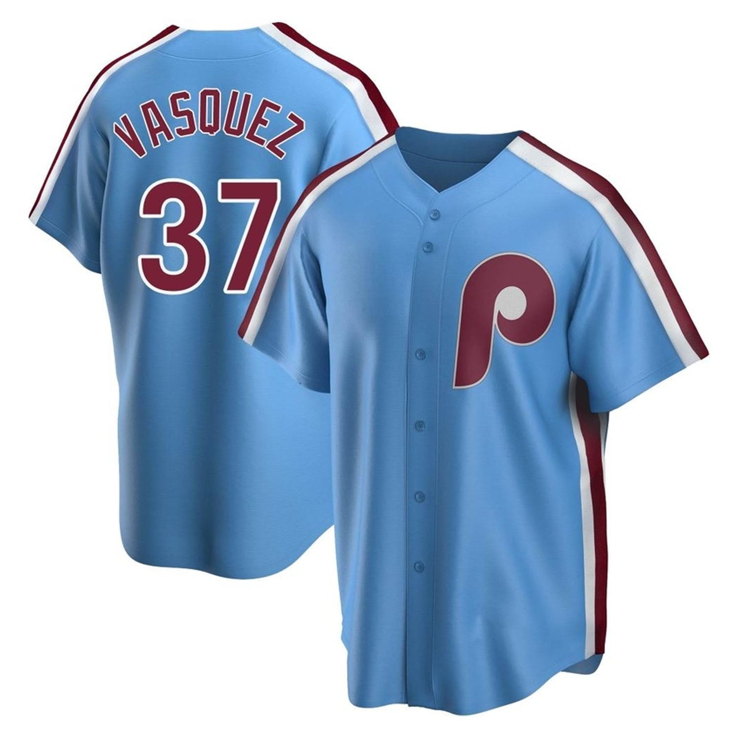 Andrew Vasquez Philadelphia Phillies 37 Jersey