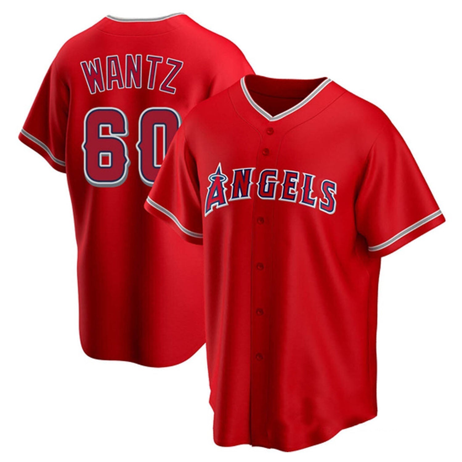 Andrew Wantz Los Angeles Angels 60 Jersey
