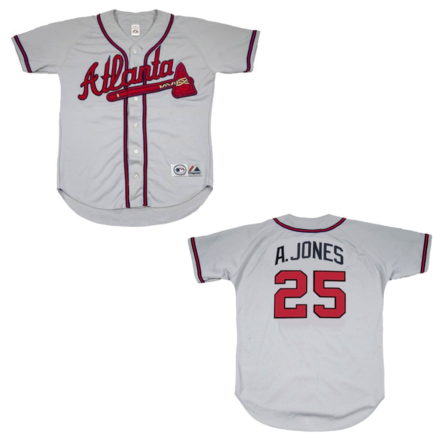 Andruw Jones Atlanta Braves 25 Jersey