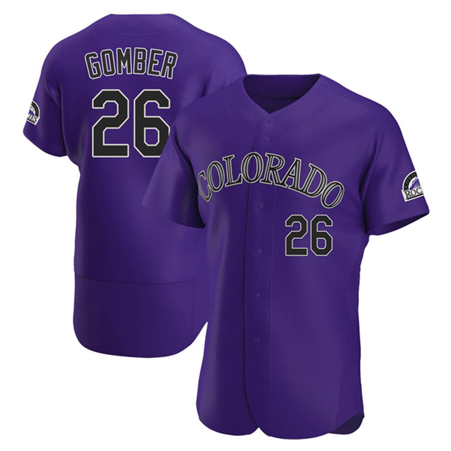 Austin Gomber Colorado Rockies 26 Jersey