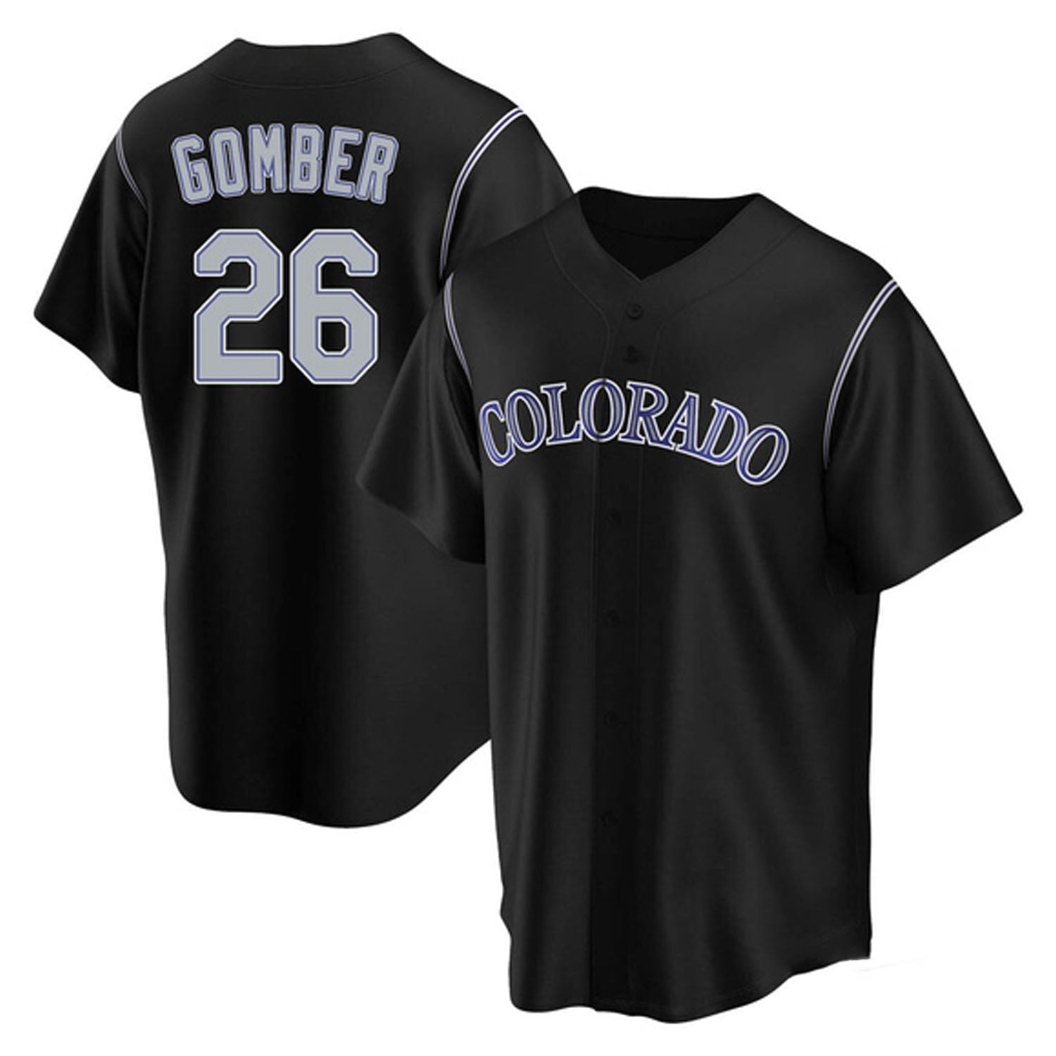Austin Gomber Colorado Rockies 26 Jersey
