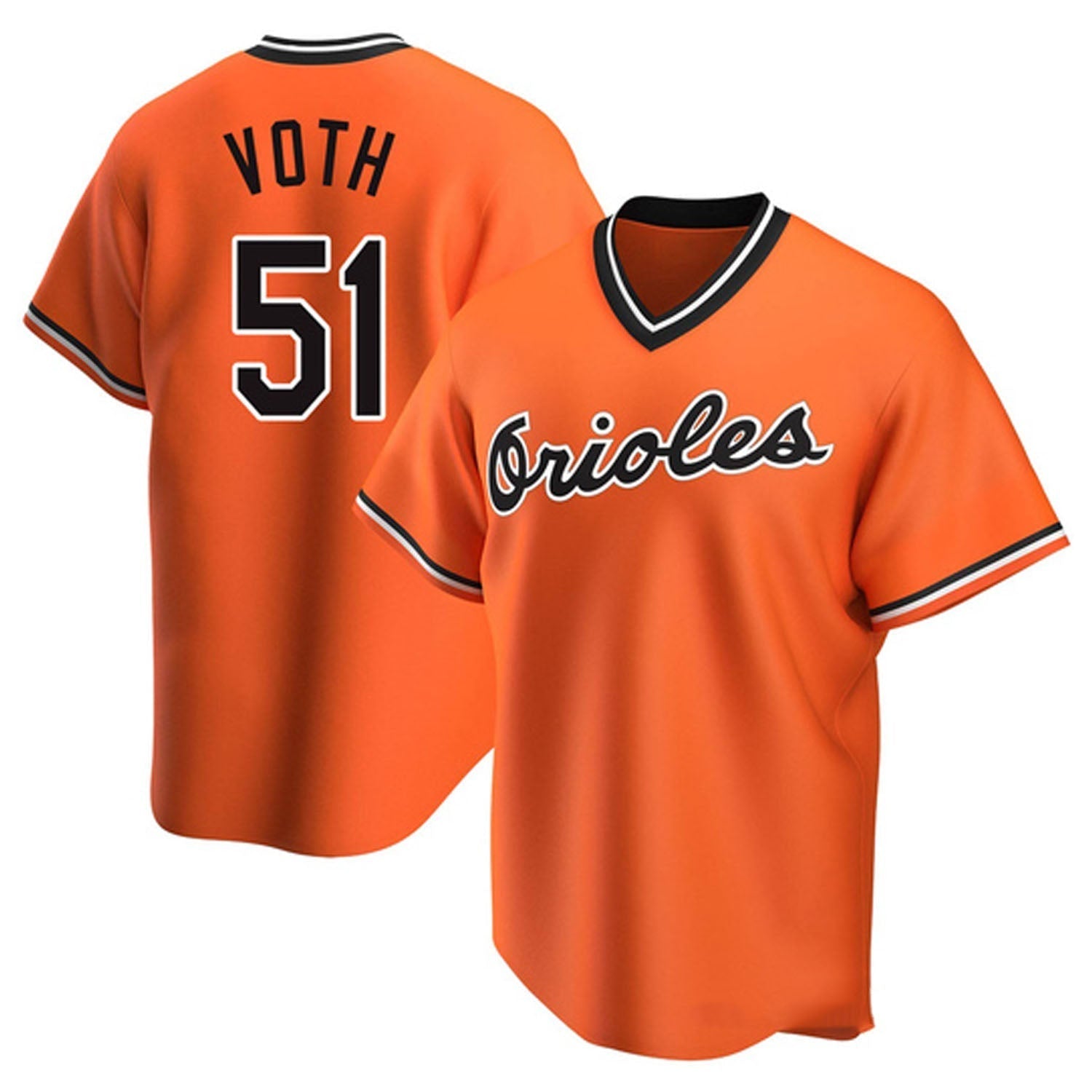 Austin Voth Baltimore Orioles 51 Jersey