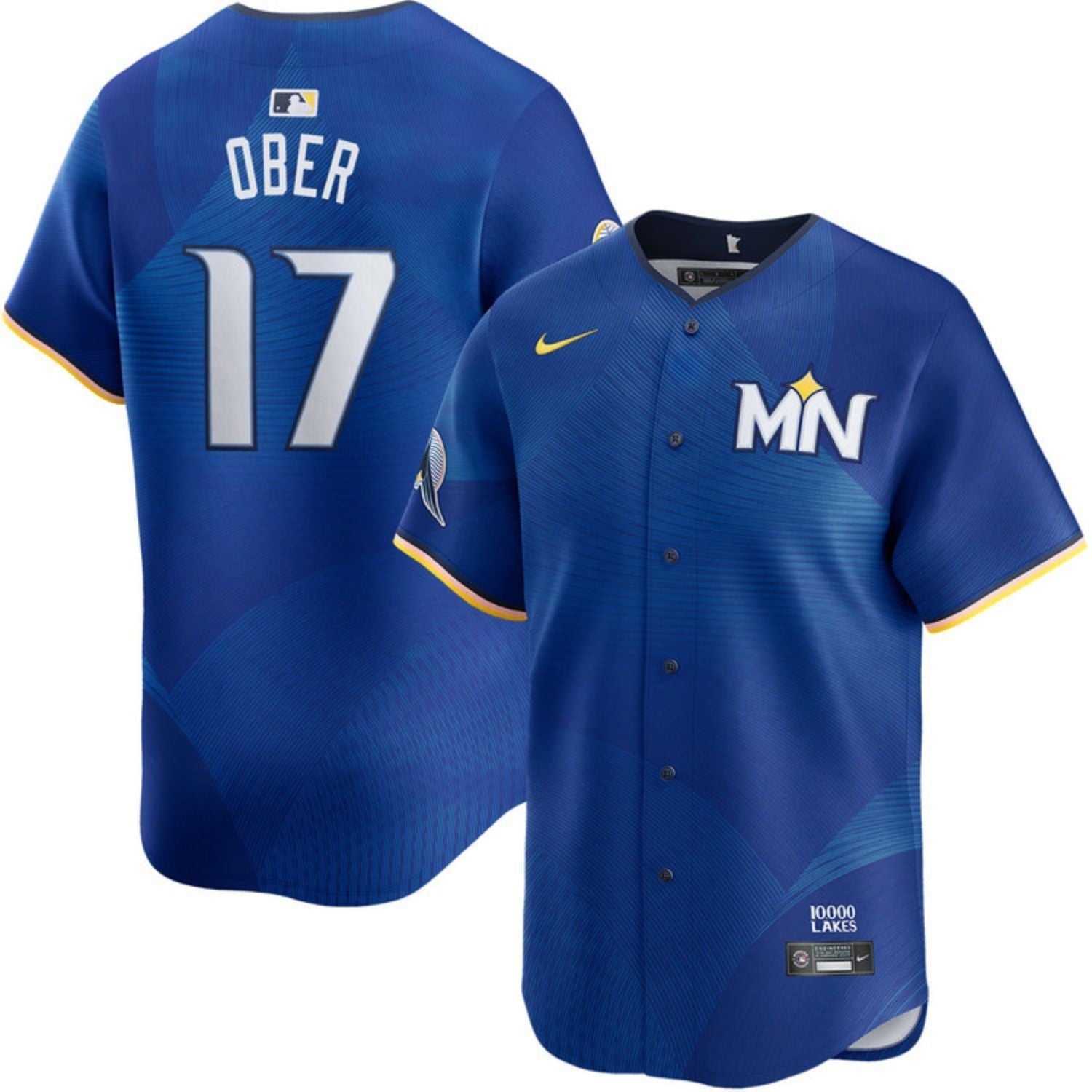 Bailey Ober Minnesota Twins 17 Jersey