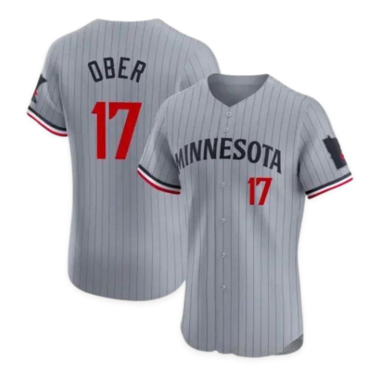 Bailey Ober Minnesota Twins 17 Jersey