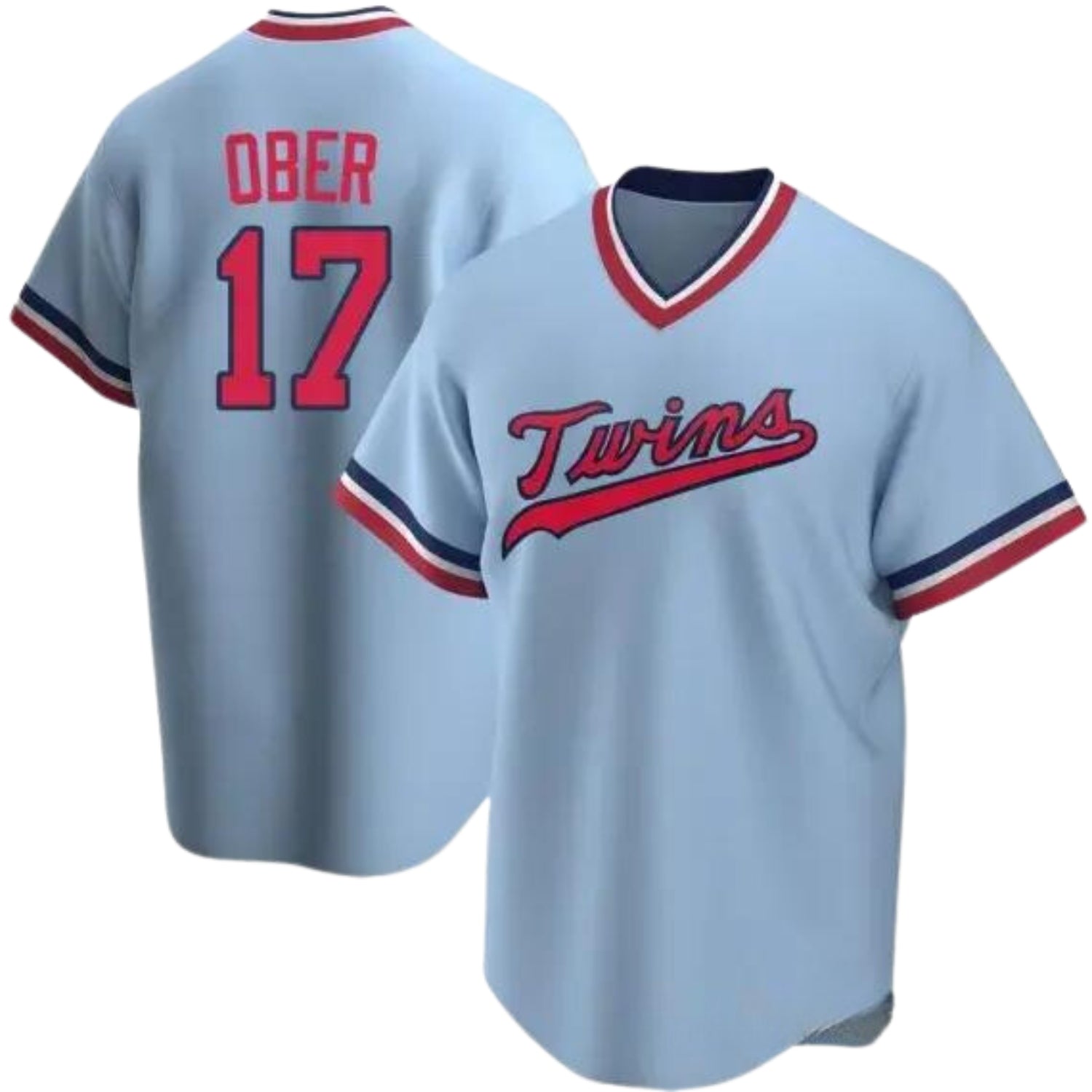 Bailey Ober Minnesota Twins 17 Jersey