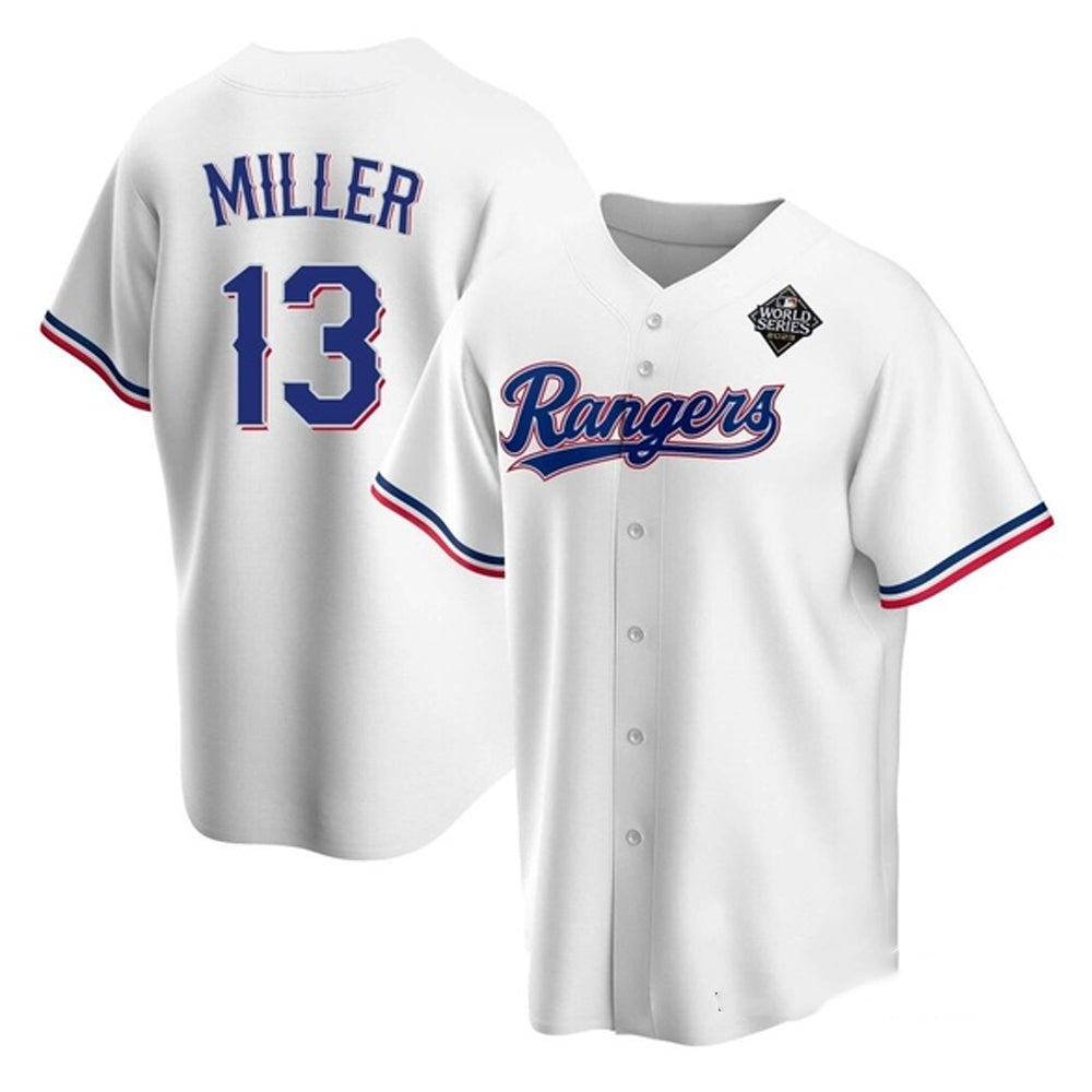 Brad Miller Texas Ranger 13 Jersey
