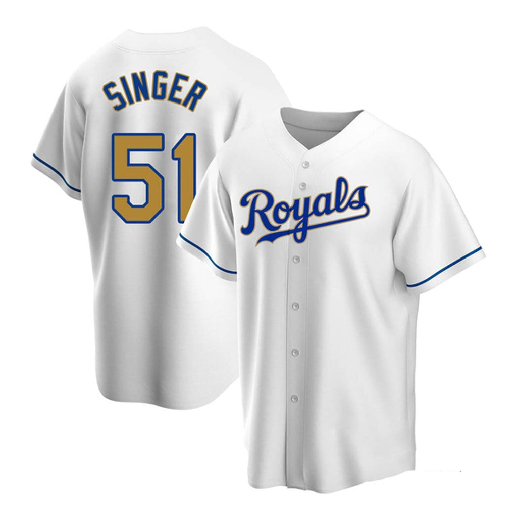 Brady Singer Kansas City Royals 51 Jersey