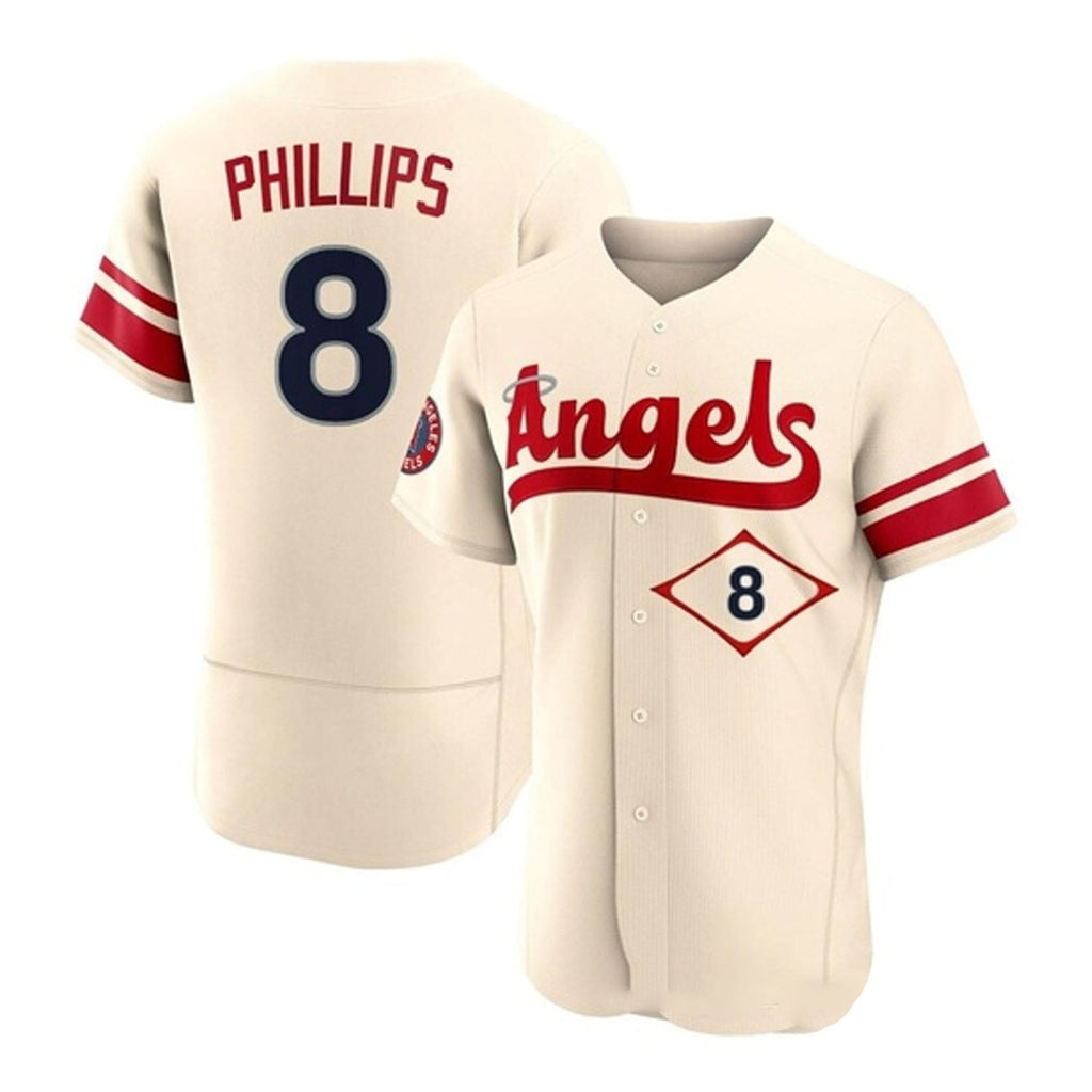Brett Phillips Los Angeles Angels 8 Jersey