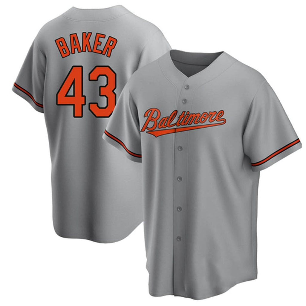 Bryan Baker Baltimore Orioles 43 Jersey