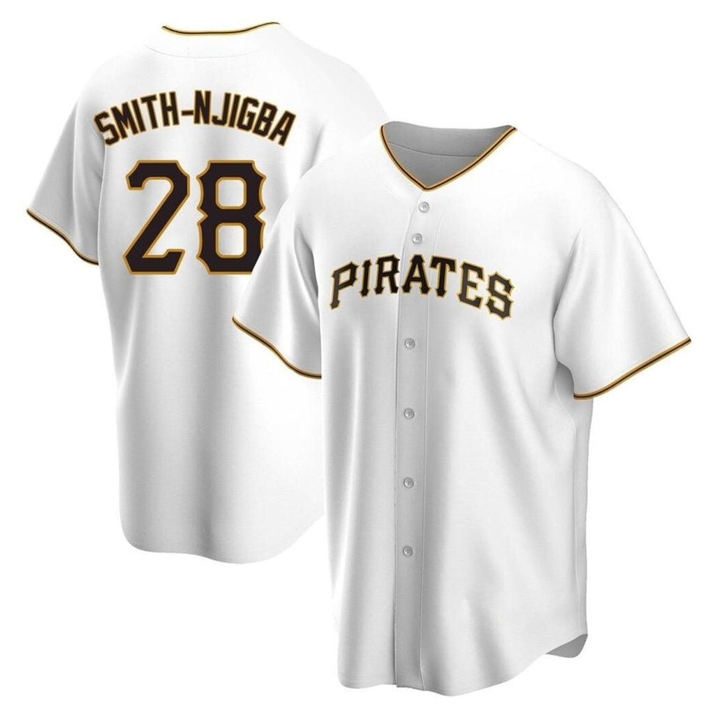 Canaan Smith-Njigba Pittsburgh Pirates 28 Jersey