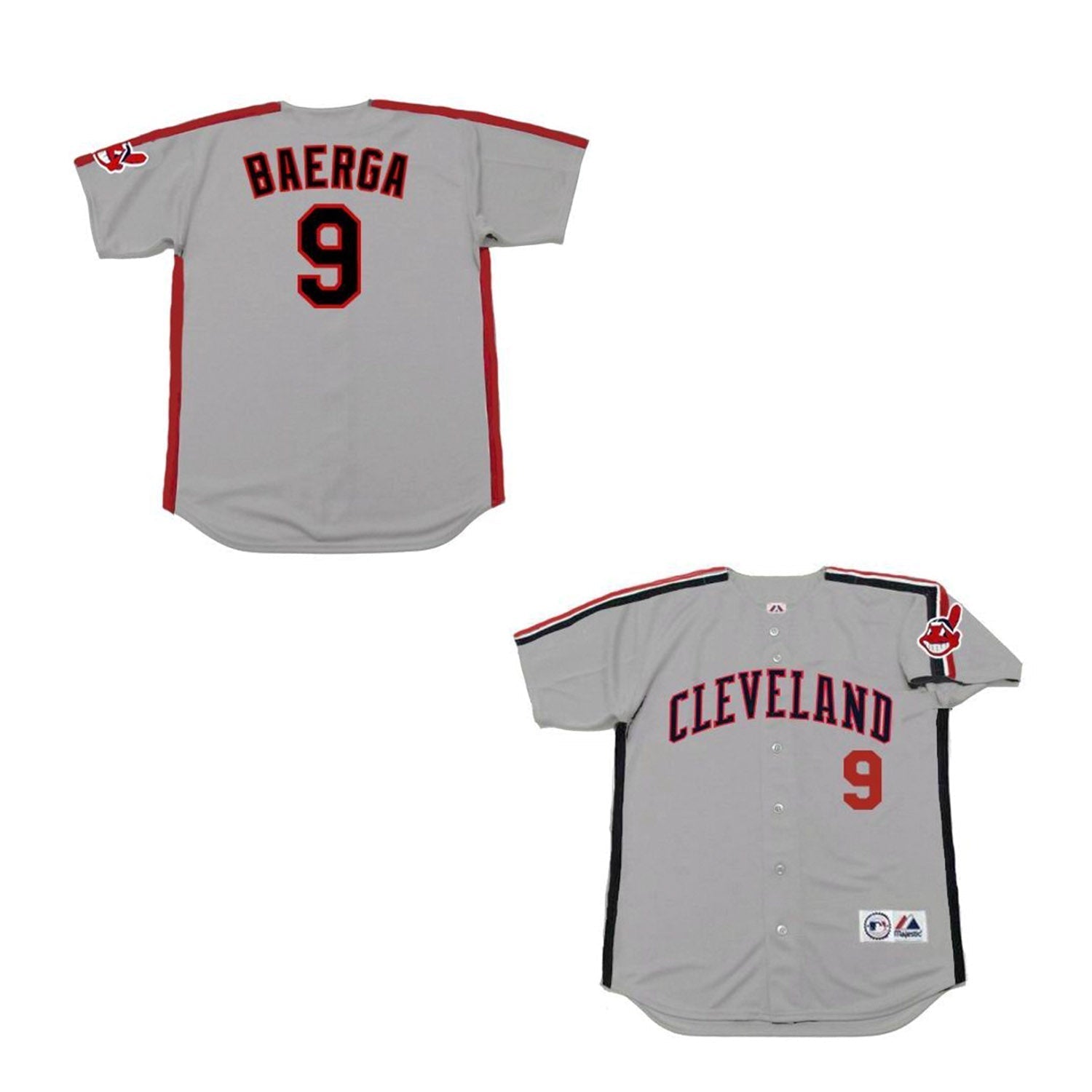 Carlos Baerga Cleveland Indians 9 Jersey