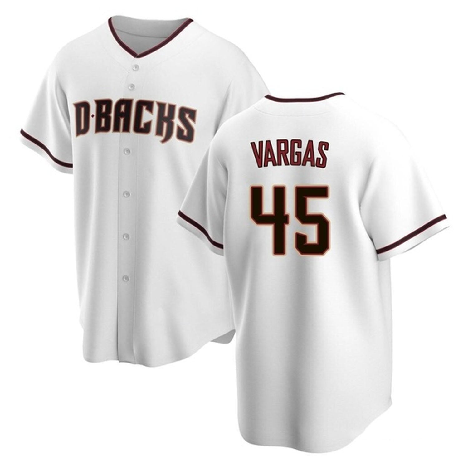 Carlos Vargas Arizona Diamondbacks 45 Jersey