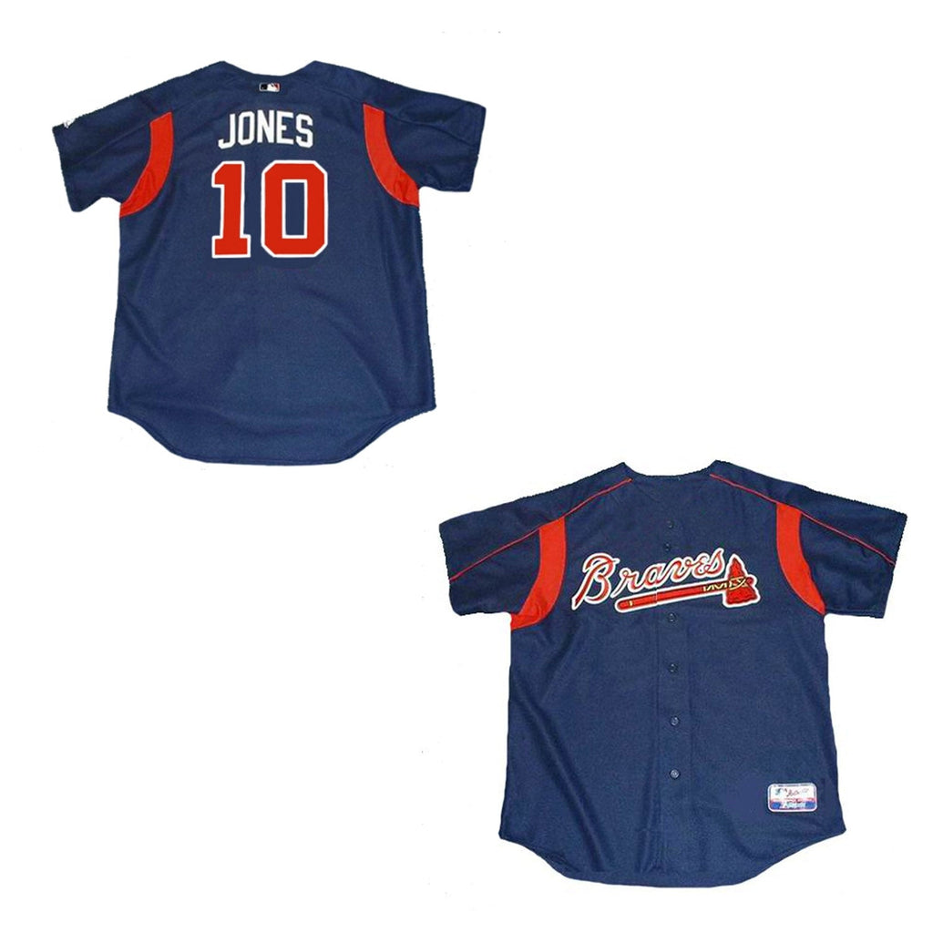 Chipper Jones Atlanta Braves 10 Jersey