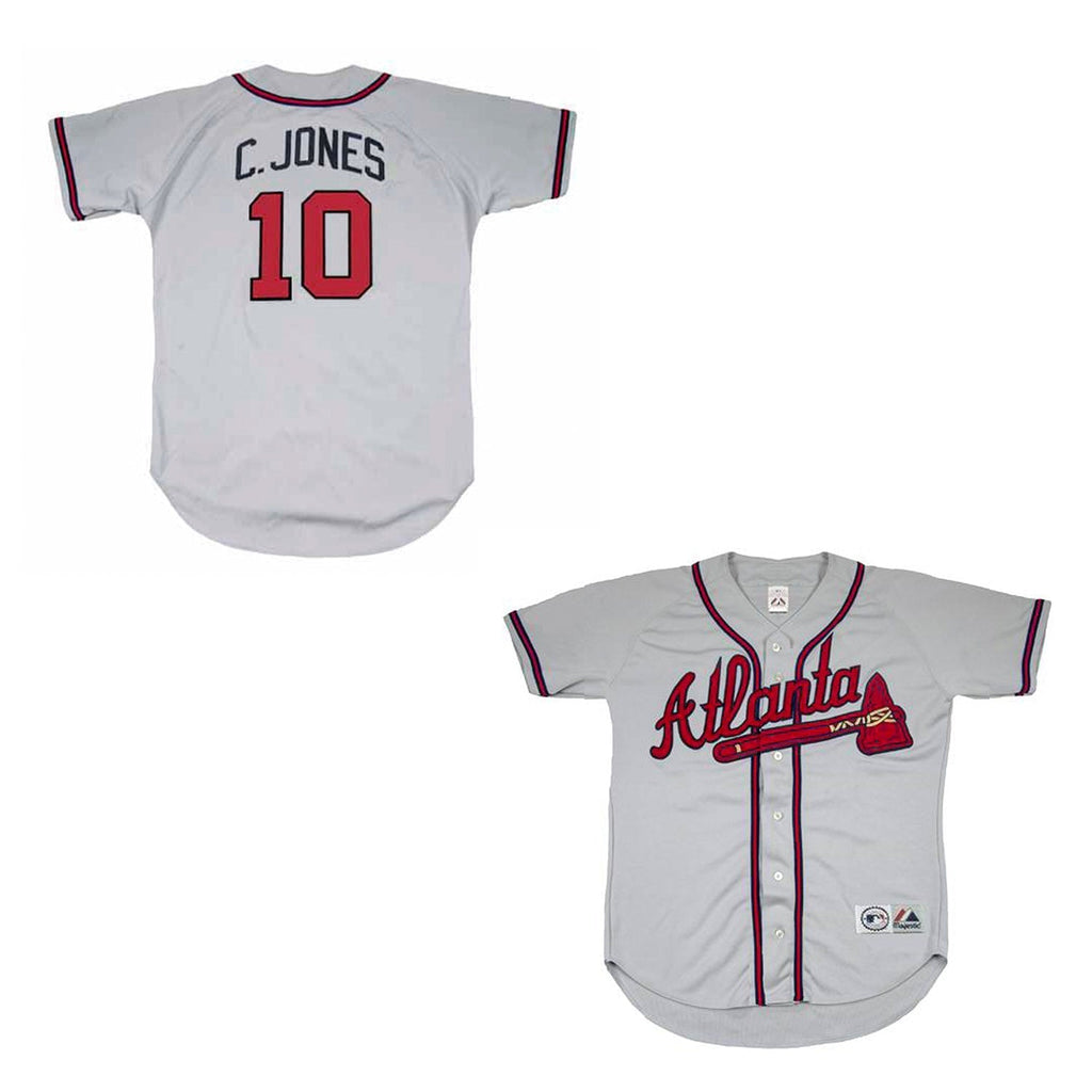 Chipper Jones Atlanta Braves 10 Jersey