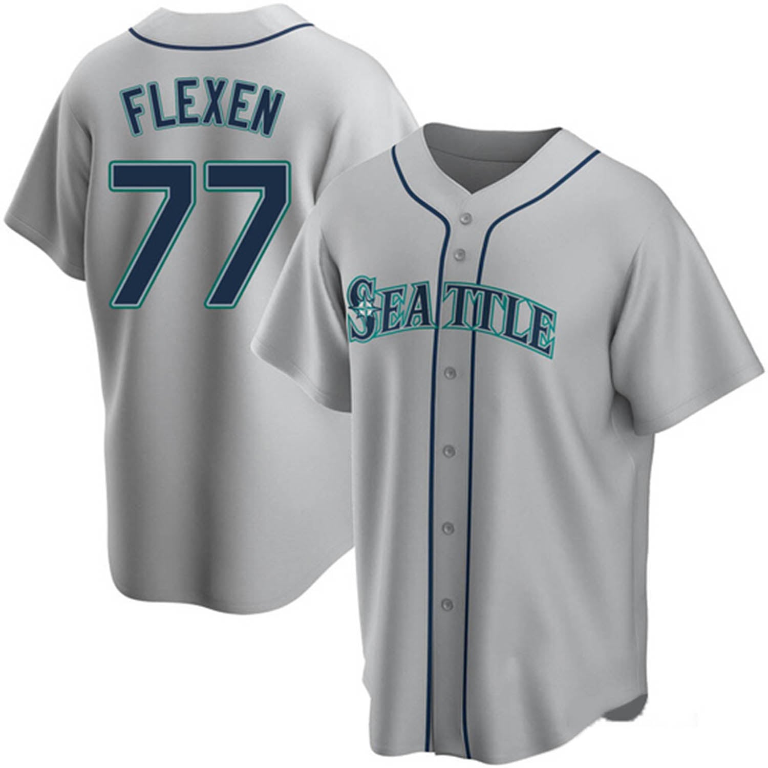 Chris Flexen Seattle Mariners 77 Jersey