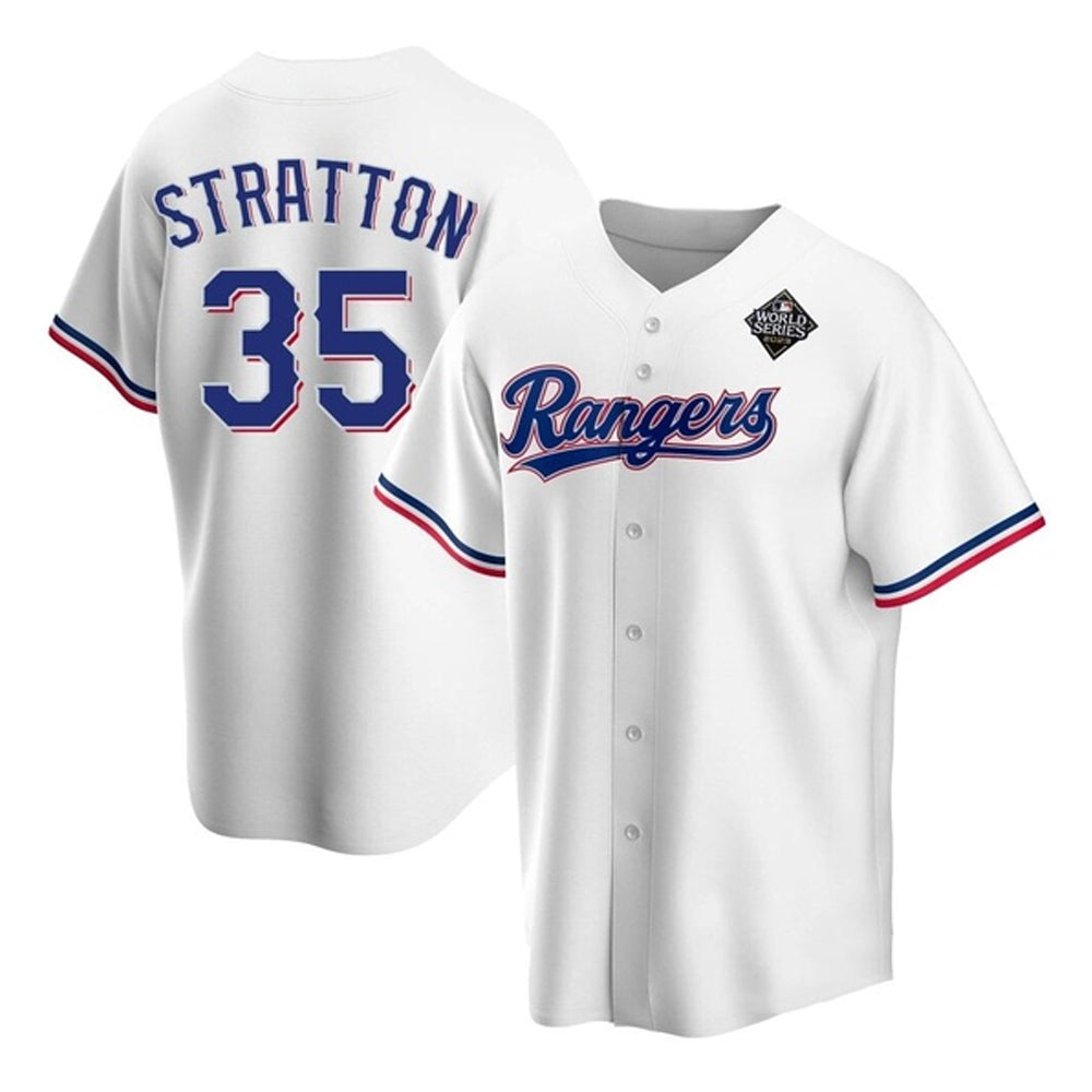 Chris Stratton Texas Ranger 35 Jersey