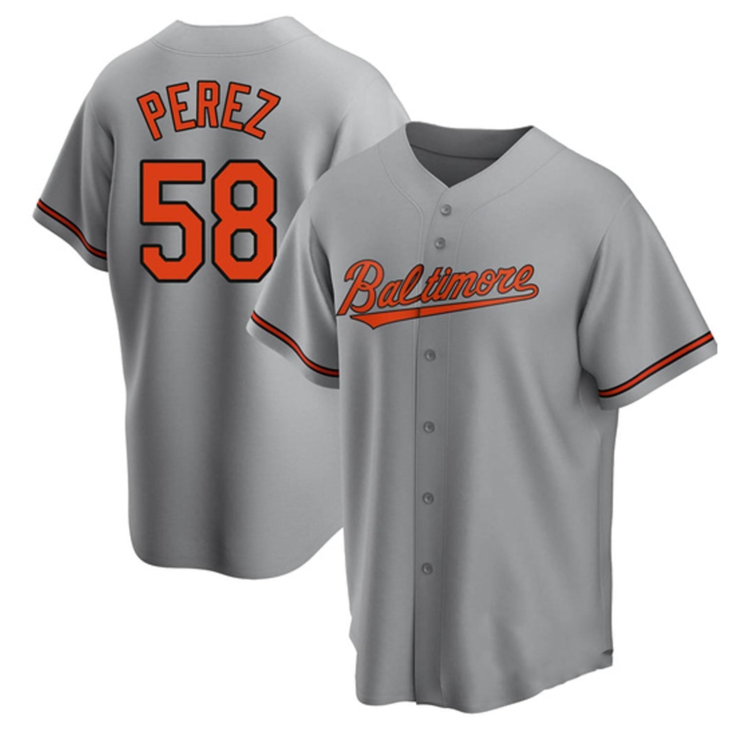 Cionel Perez Baltimore Orioles 58 Jersey