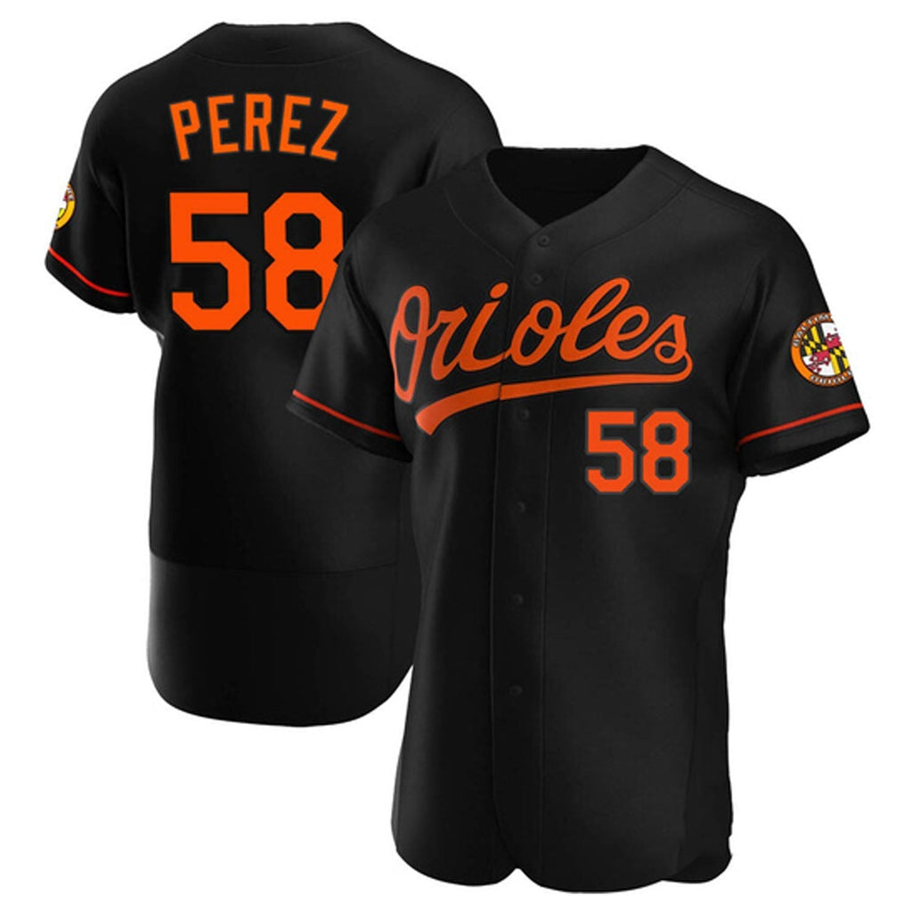 Cionel Perez Baltimore Orioles 58 Jersey