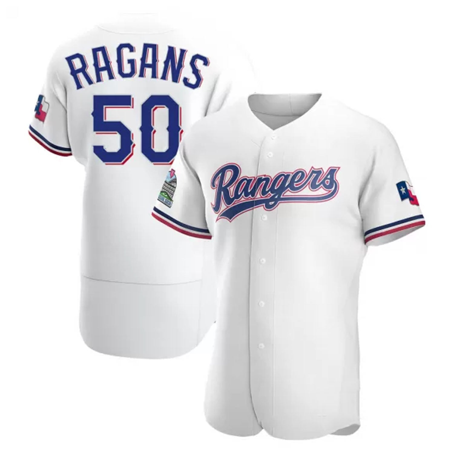 Cole Ragans Texas Rangers 50 Jersey