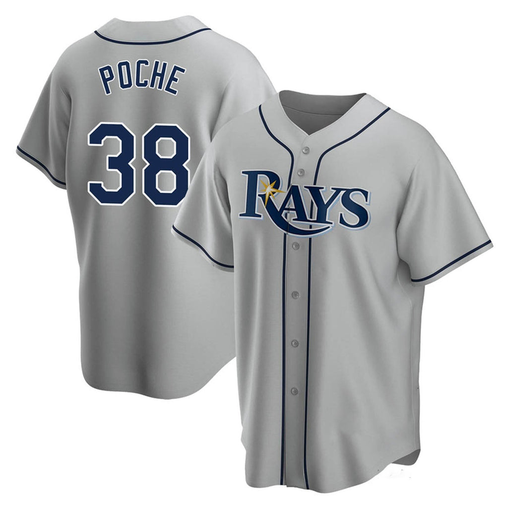 Colin Poche Tampa Bay Rays 38 Jersey
