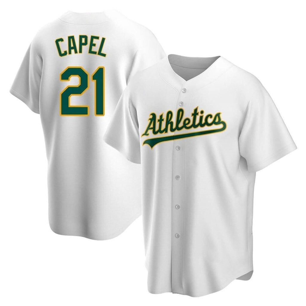 Conner Capel Oakland Athletics 21 Jersey