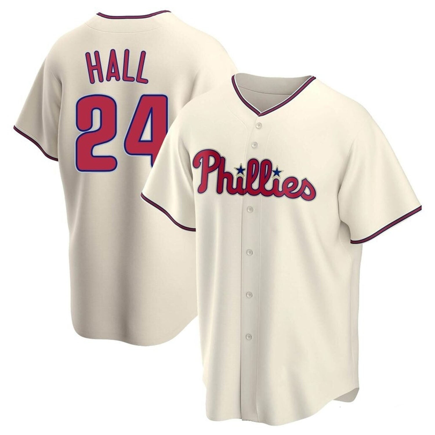 Darick Hall Philadelphia Phillies 24 Jersey