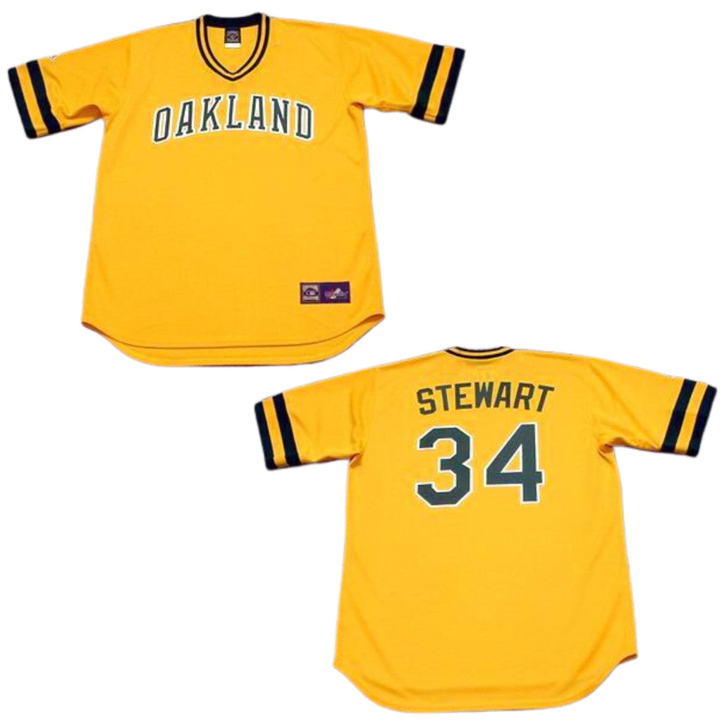 Dave Stewart Oakland Athletics 34 Jersey