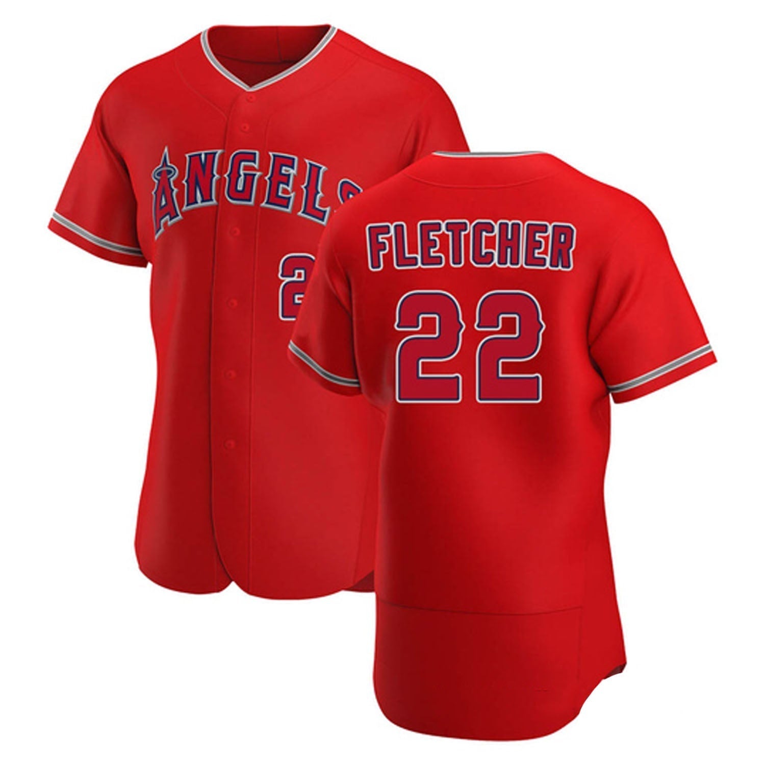 David Fletcher Los Angeles Angels 22 Jersey